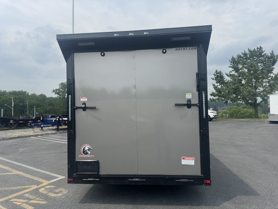 New 2027 Quality Cargo 7X16TA Cargo / Enclosed Trailer *PEWTER W/ BLK *EXTRA HEIGHT