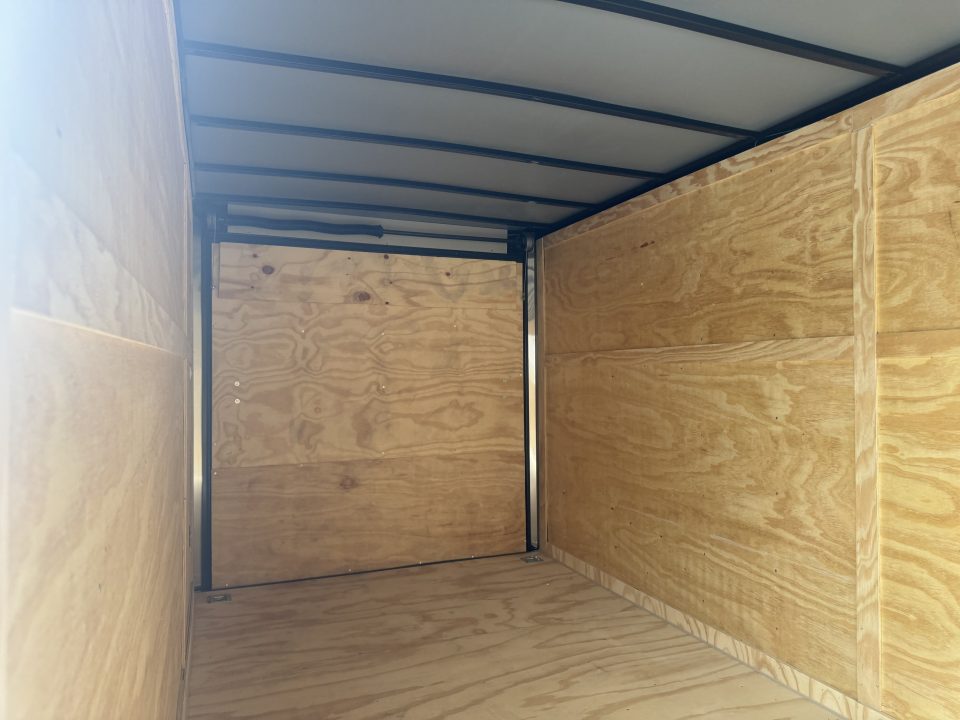 New 2027 Quality Cargo 7X16TA Cargo / Enclosed Trailer *PEWTER W/ BLK *EXTRA HEIGHT