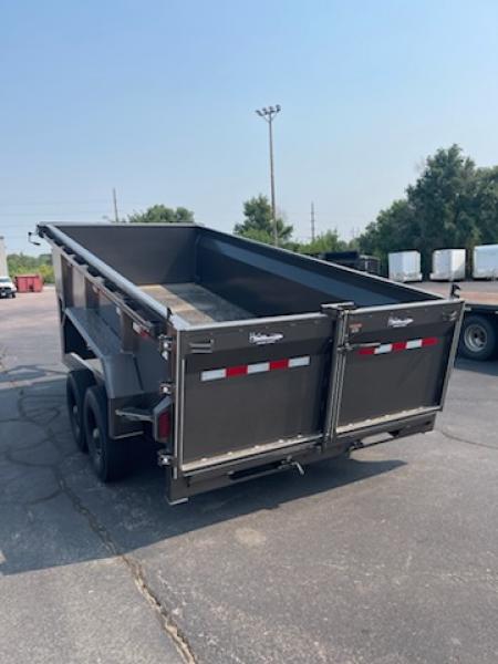 New 2026 H&W 16' Gooseneck Dump Dump Trailer