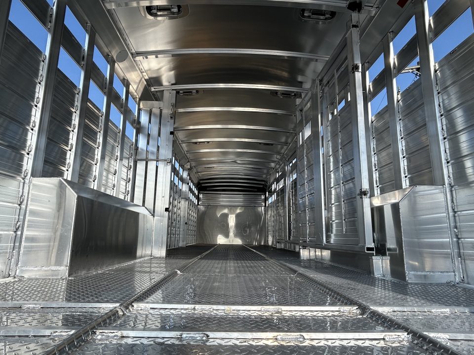 New 2027 4-Star Trailers 8'x34' Stock Trailer