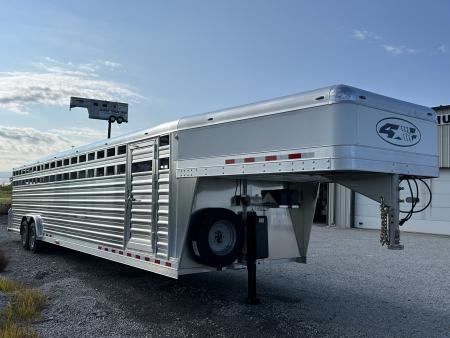 New 2027 4-Star Trailers 8'x34' Stock Trailer