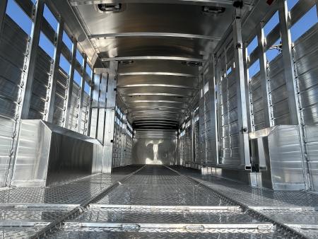 New 2027 4-Star Trailers 8'x34' Stock Trailer