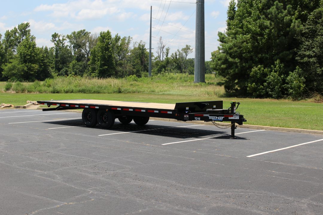 New 2027 Top Hat 102"X24' DECKOVER EQUIPMENT Tilt Trailer