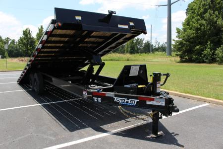 New 2027 Top Hat 102"X24' DECKOVER EQUIPMENT Tilt Trailer