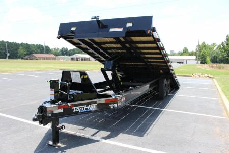 New 2027 Top Hat 102"X24' DECKOVER EQUIPMENT Tilt Trailer