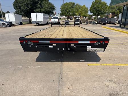 New #391388 2027 LOAD TRAIL DK 20 X 102 BUMPER PULL 10K DECKOVER W/ SLIDE IN RAMPS