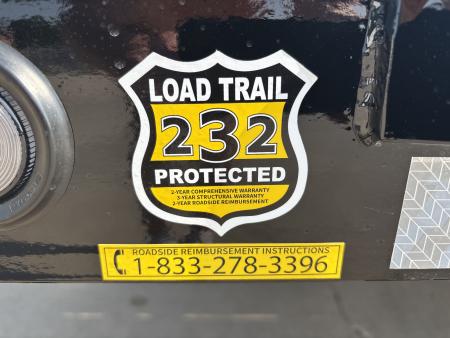 New #391388 2027 LOAD TRAIL DK 20 X 102 BUMPER PULL 10K DECKOVER W/ SLIDE IN RAMPS