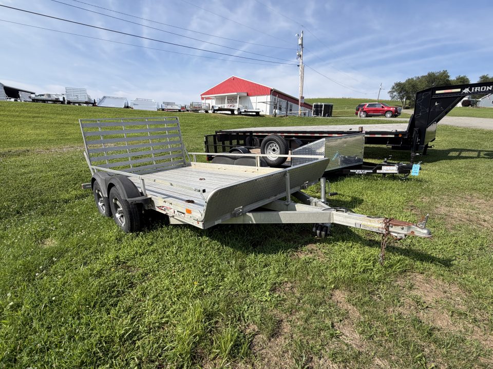 Used 2014 Triton 7x12 Aluminum Utility Trailer Standard Utility Gate