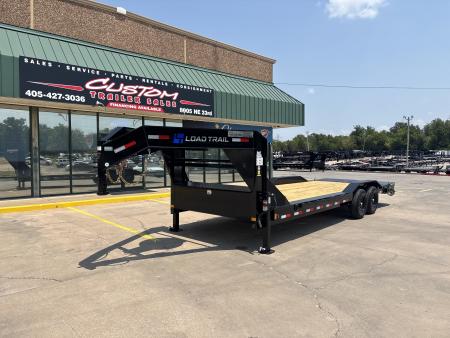 New #391240 2027 LOAD TRAIL GC 24 X 102 14K GOOSENECK EQUIPMENT HAULER W/ MAX RAMPS