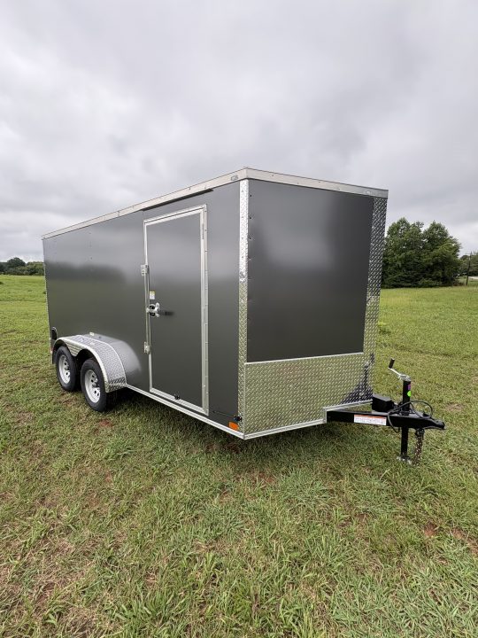 New 2027 Choice Cargo 7x16 Cargo / Enclosed Trailer w/ Rear Ramp