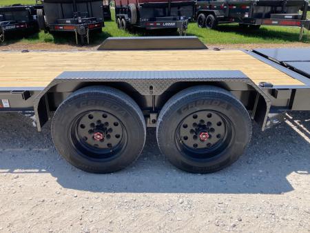 New 2027 MAXX-D 83x22 TANDEM 17.5K EQUIPMENT W/ MAX RAMPS & TOOLBOX Equipment Trailer