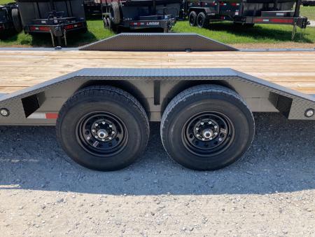 New 2027 MAXX-D 102X24 TANDEM 14K FULL TILT W/ DRIVE OVER FENDERS, SPARE, WINCH PLATE & WIRELESS REMOTE Tilt Trailer