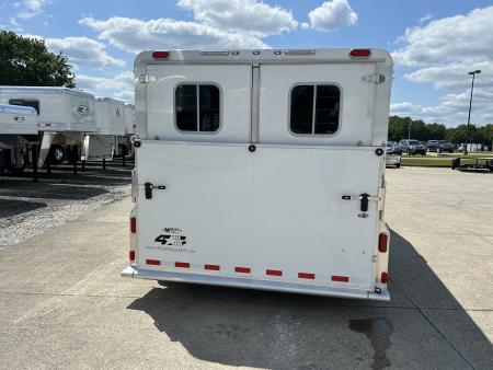 Used 2020 4-Star Trailers 2 Horse Deluxe Slant Load Horse Trailer