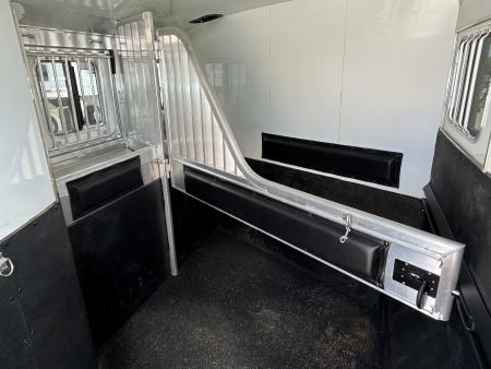 Used 2020 4-Star Trailers 2 Horse Deluxe Slant Load Horse Trailer
