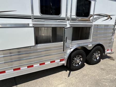 Used 2020 4-Star Trailers 2 Horse Deluxe Slant Load Horse Trailer