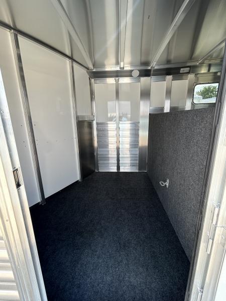 Used 2020 4-Star Trailers 2 Horse Deluxe Slant Load Horse Trailer