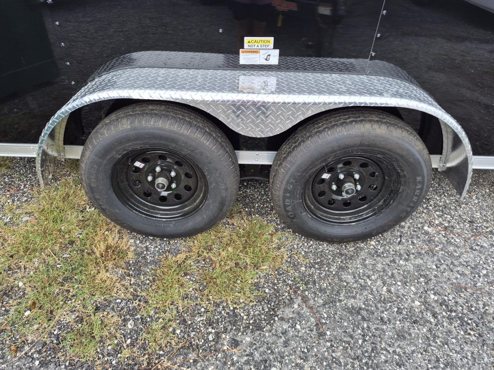 New 2026 Cargo Craft 7x16 Black Enclosed Trailer – Heavy-Duty Cargo Hauler Cargo / Enclosed Trailer