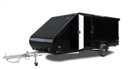 New 2027 Ameralite *INCOMING* Aluminum M-Series with Track Mat & Ski Guides Snowmobile Trailer