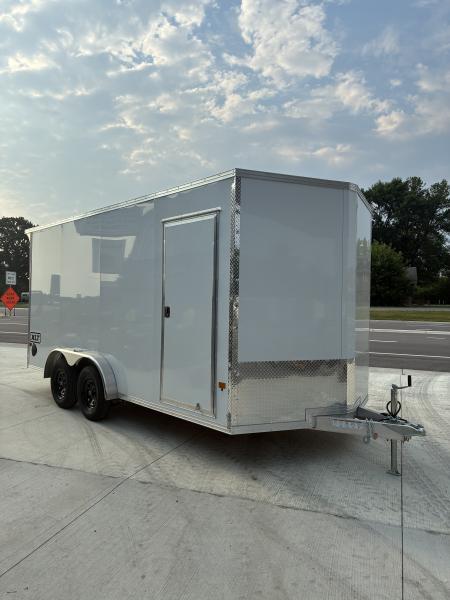 New 2027 Stealth 7.5x16 7k GVWR All Aluminum ATV UTV Enclosed Cargo Trailer