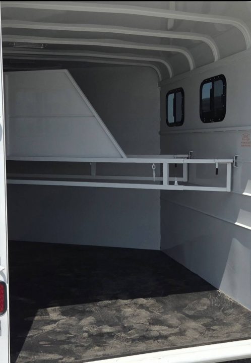 New 2026 Maxwell BrushPopper Slant 3 Horse Trailer