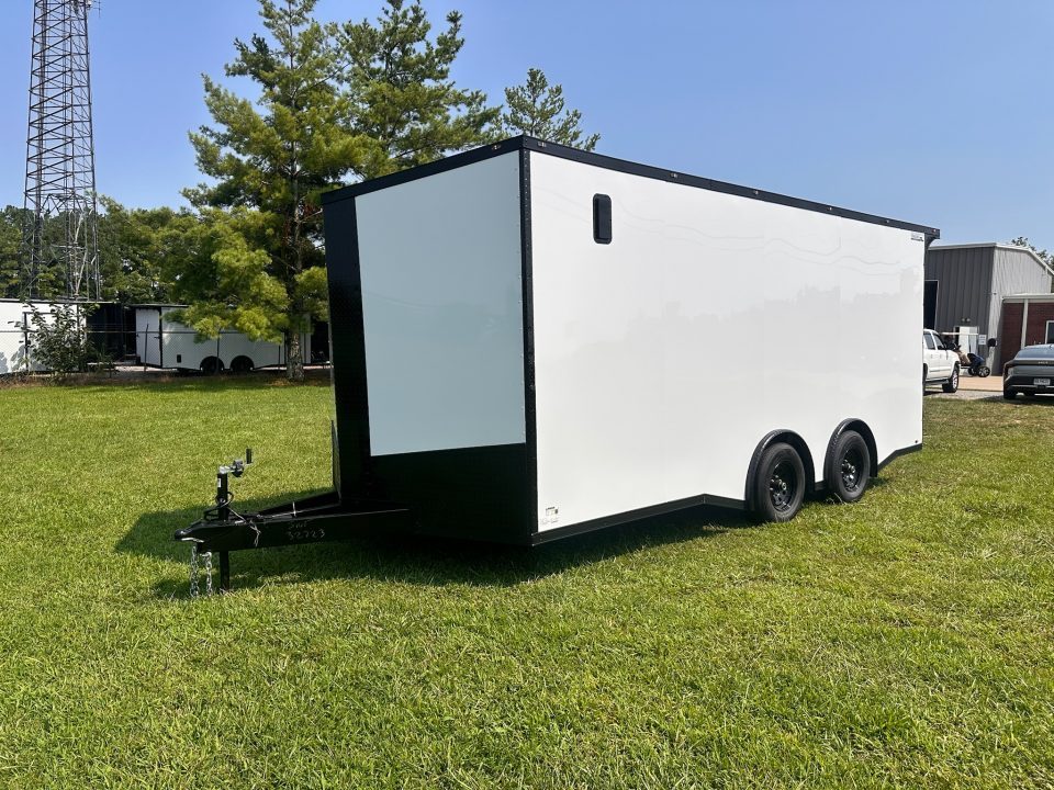 New 2026 Luxe 8.5x18 Car Hauler- 5200LB Torsion Axle- Blackout