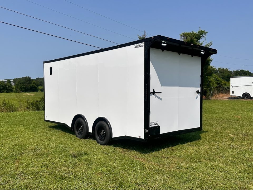 New 2026 Luxe 8.5x18 Car Hauler- 5200LB Torsion Axle- Blackout