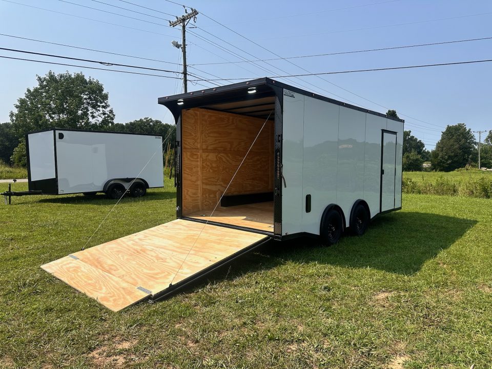 New 2026 Luxe 8.5x18 Car Hauler- 5200LB Torsion Axle- Blackout