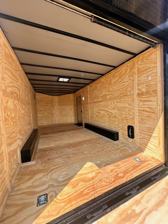 New 2026 Luxe 8.5x18 Car Hauler- 5200LB Torsion Axle- Blackout