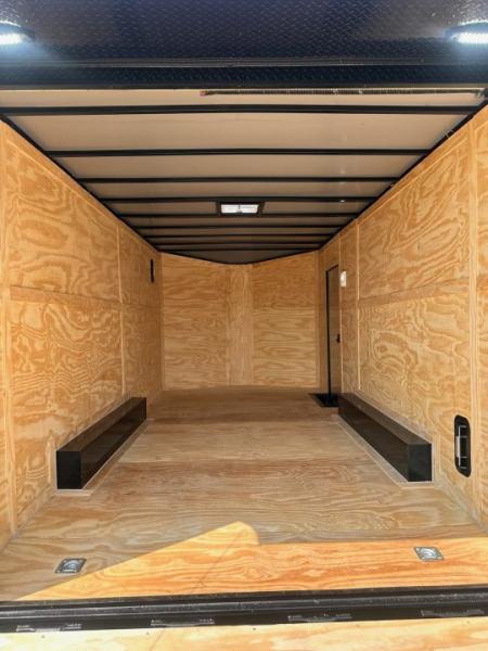 New 2026 Luxe 8.5x18 Car Hauler- 5200LB Torsion Axle- Blackout