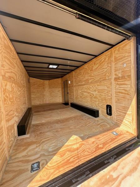 New 2026 Luxe 8.5x18 Car Hauler- 5200LB Torsion Axle- Blackout