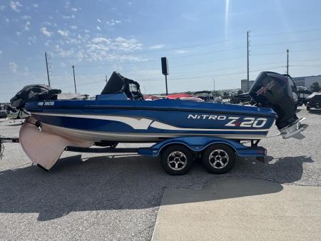 Used 2020 Nitro Boats ZV 20 Fishing Boat