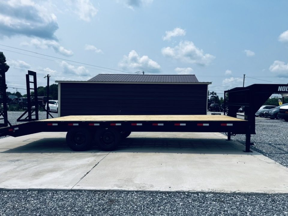 New 2026 Nolan 102X24 17K Gooseneck Deckover Equipment Trailer