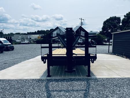 New 2026 Nolan 102X24 17K Gooseneck Deckover Equipment Trailer