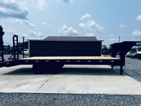 New 2026 Nolan 102X24 17K Gooseneck Deckover Equipment Trailer