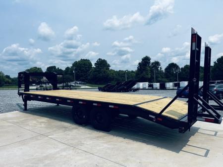 New 2026 Nolan 102X24 17K Gooseneck Deckover Equipment Trailer