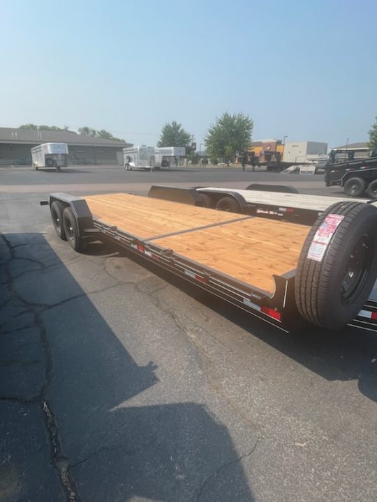 New 2027 H&W 24' Split Tilt bed Equipment Trailer