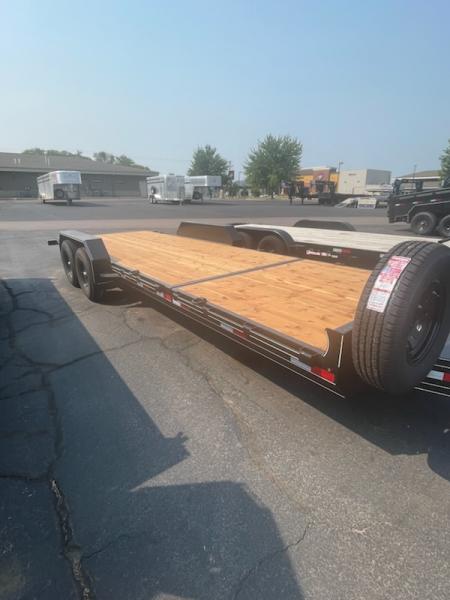 New 2027 H&W 24' Split Tilt bed Equipment Trailer