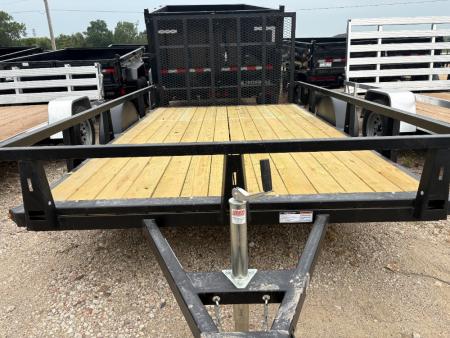 New 2027 HTC 7'x12' Utility Trailer