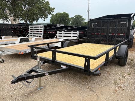New 2027 HTC 7'x12' Utility Trailer