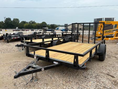New 2027 HTC 7'x12' Utility Trailer