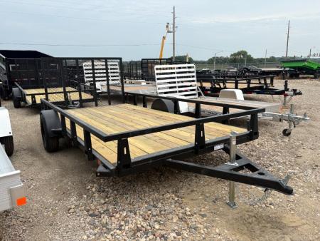 New 2027 HTC 7'x14' Utility Trailer