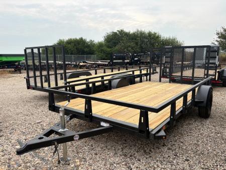 New 2027 HTC 7'x14' Utility Trailer