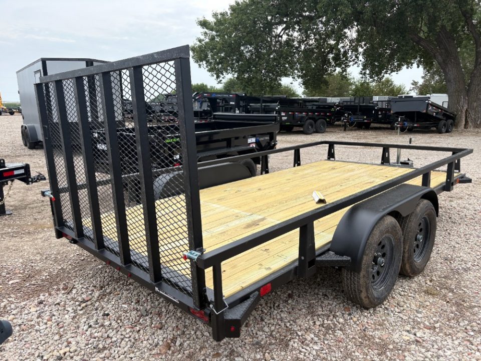 New 2027 HTC 7'x14' Utility Trailer