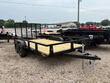 New 2027 HTC 7'x14' Utility Trailer