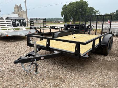 New 2027 HTC 7'x14' Utility Trailer