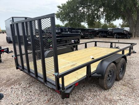New 2027 HTC 7'x14' Utility Trailer