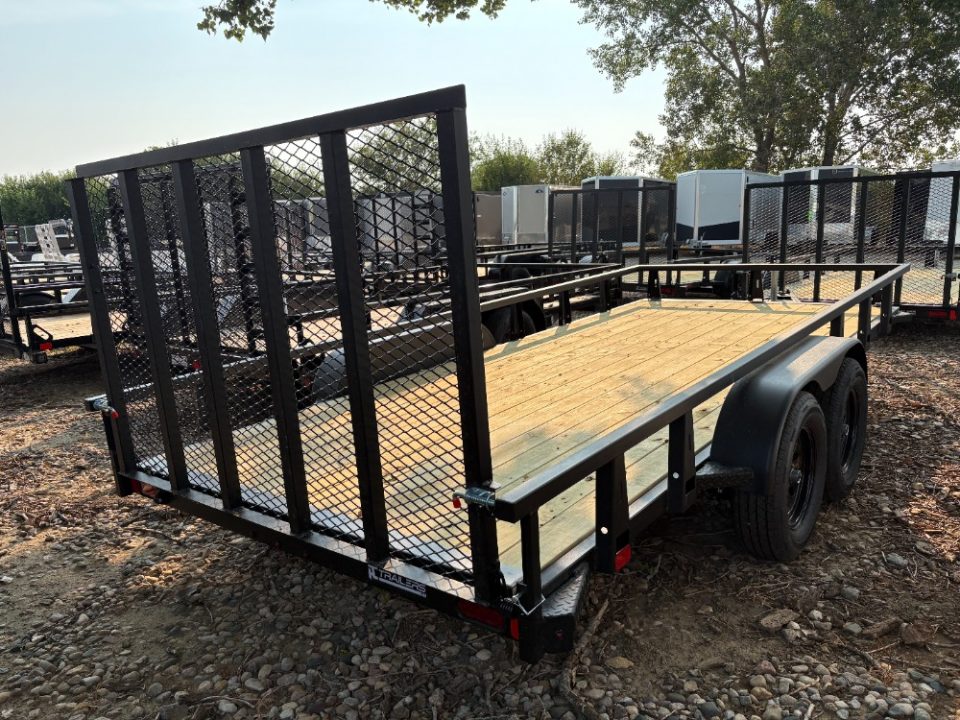 New 2027 HTC 7'x16' Utility Trailer