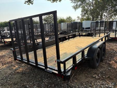 New 2027 HTC 7'x16' Utility Trailer