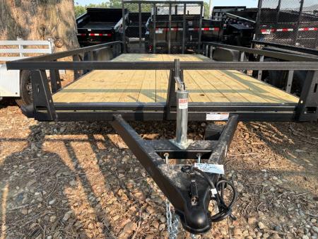 New 2027 HTC 7'x16' Utility Trailer