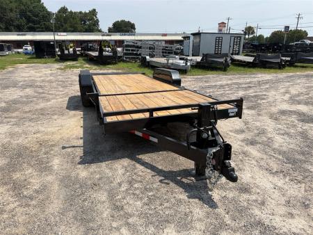 New 2026 Triple Crown 7x22 Car Hauler Wood Deck Tilt